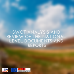 SWOT Analysis and Review of the National Level Documents and Reports Relevant to the Tourism Plans within CBC Development Strategy